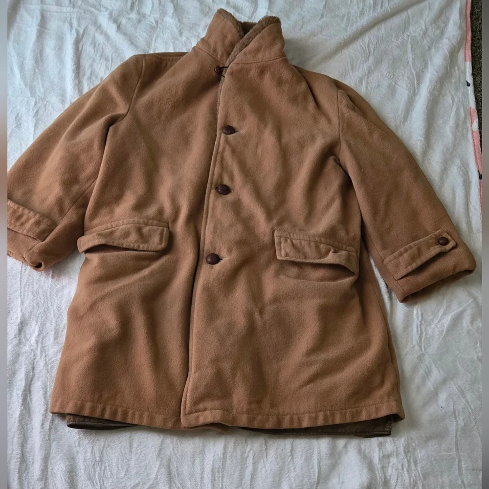 Vintage Field & Stream Coat (Gordon & Ferguson), Size 40, Wool, Faux Fur Lining.